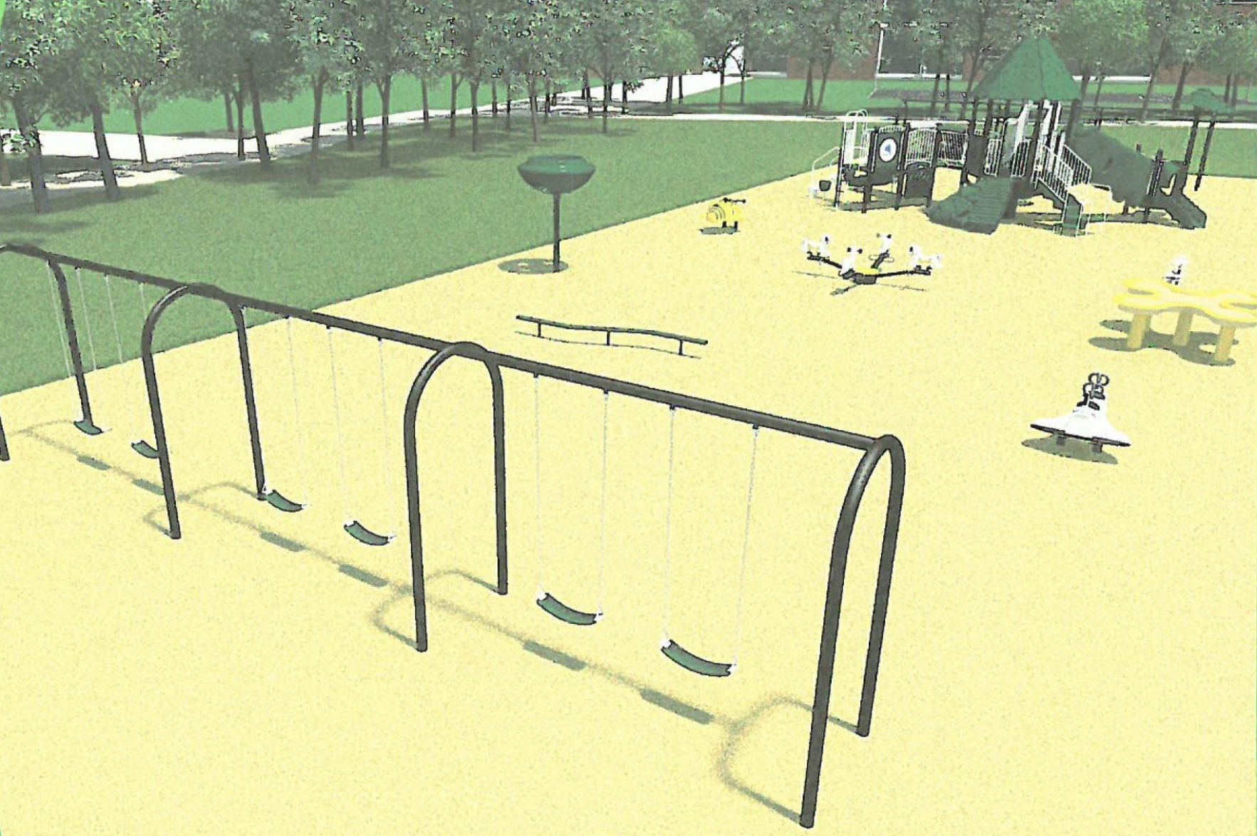 New playground example